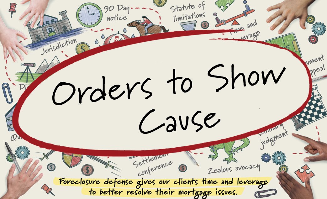 Orders to show cause