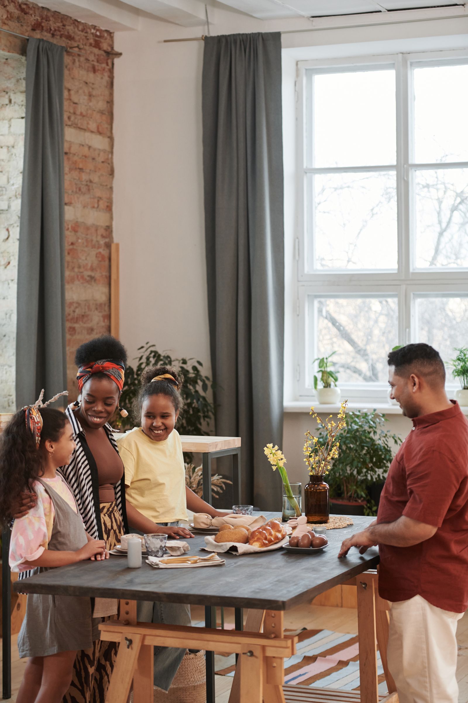 Relieved homeowners who kept their home through a mortgage modification