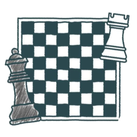 Chessboard illustration